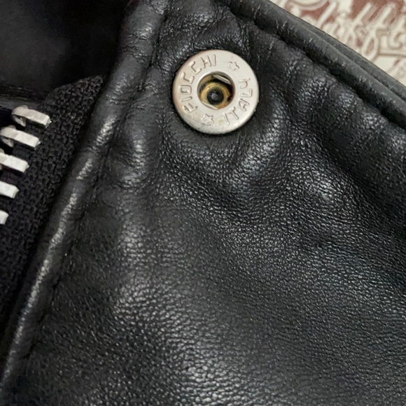 Vintage Black Motorcycle Jacket - Size Small - Picture 6 of 9